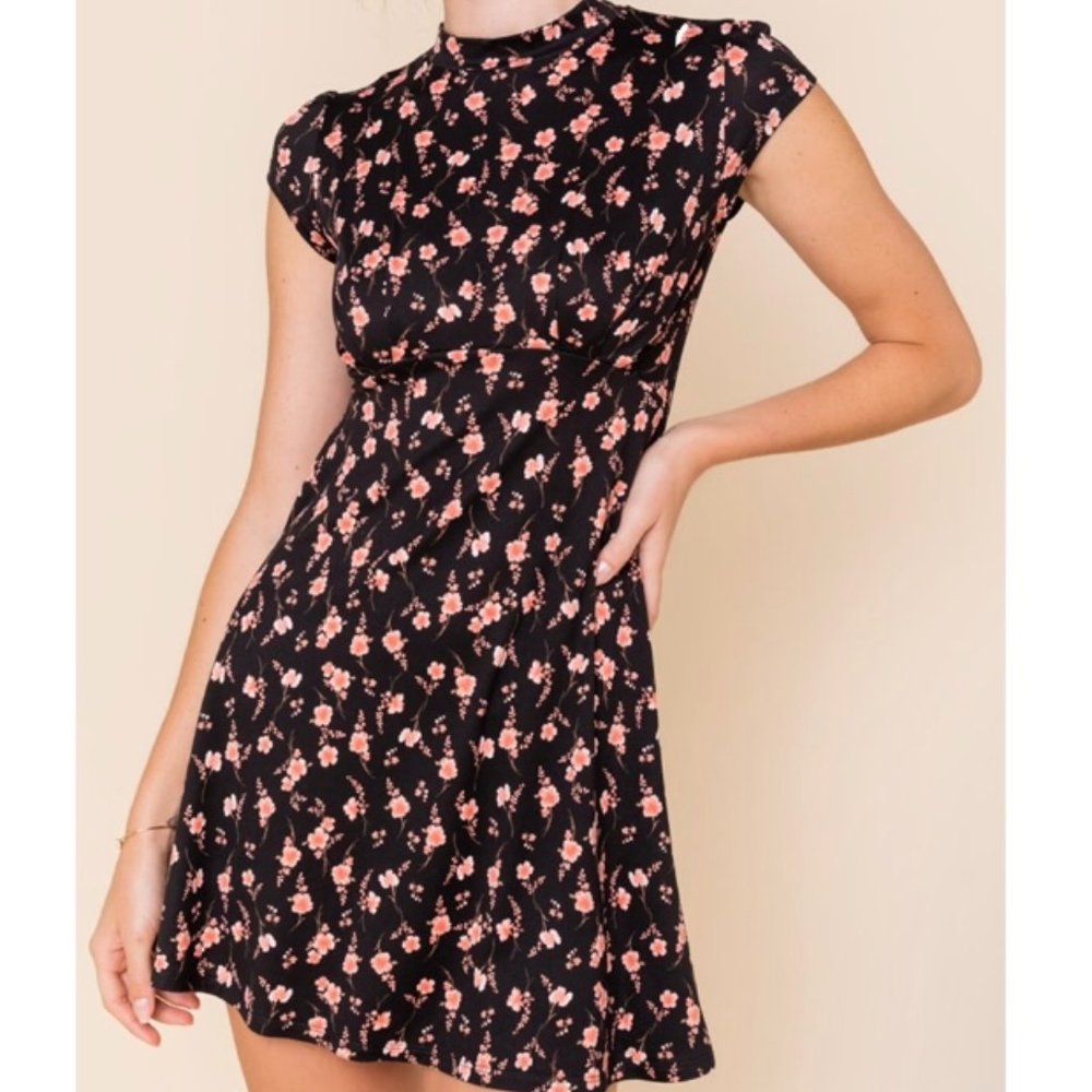 Francesca's Floral Mini Dress